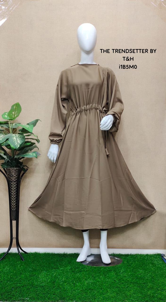 Korean Style Inner Belt Abaya