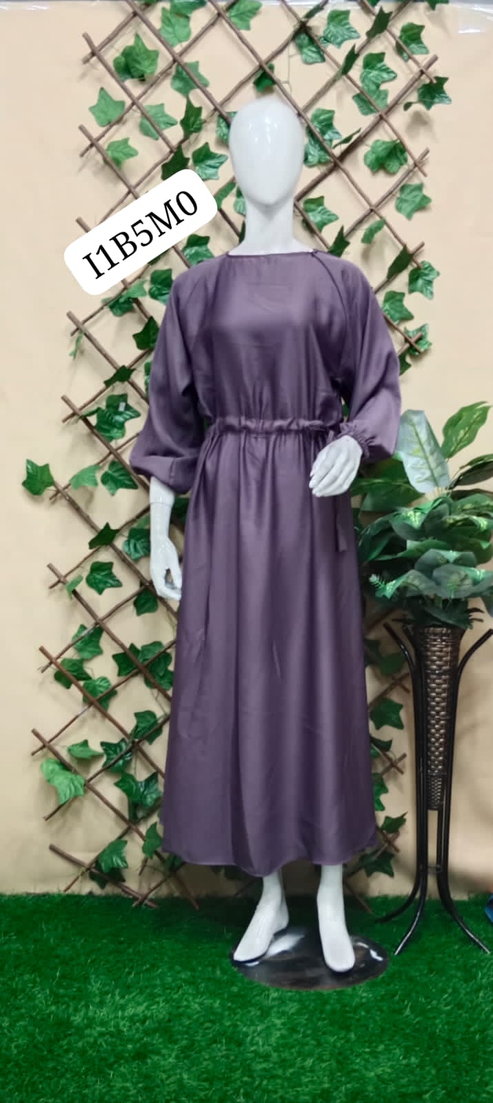 Korean Style Inner Belt Abaya