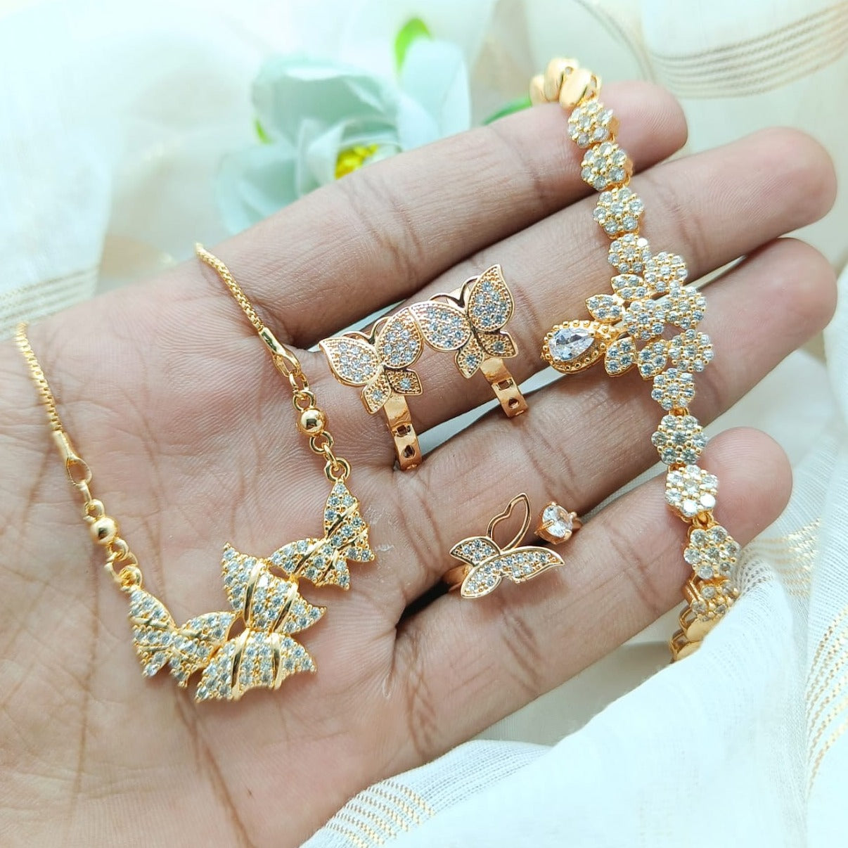Fancy Elegant Zirconia Set