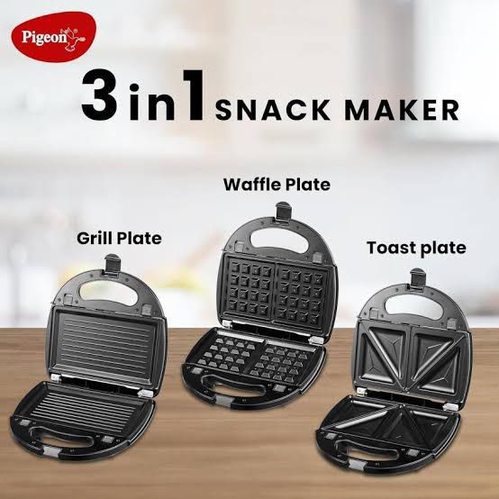 Silver Crest 3-in-1 Electric Sandwich Maker