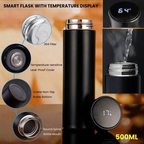 Temperature Display Water Bottle