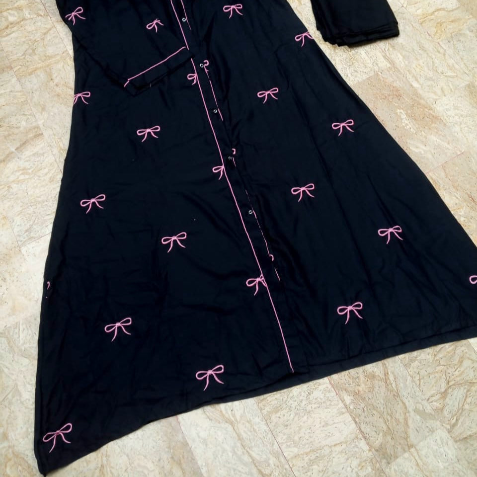 Bow Abaya with Stoller