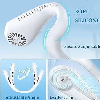Bladeless Flexible Neck Fan with 3 Speeds