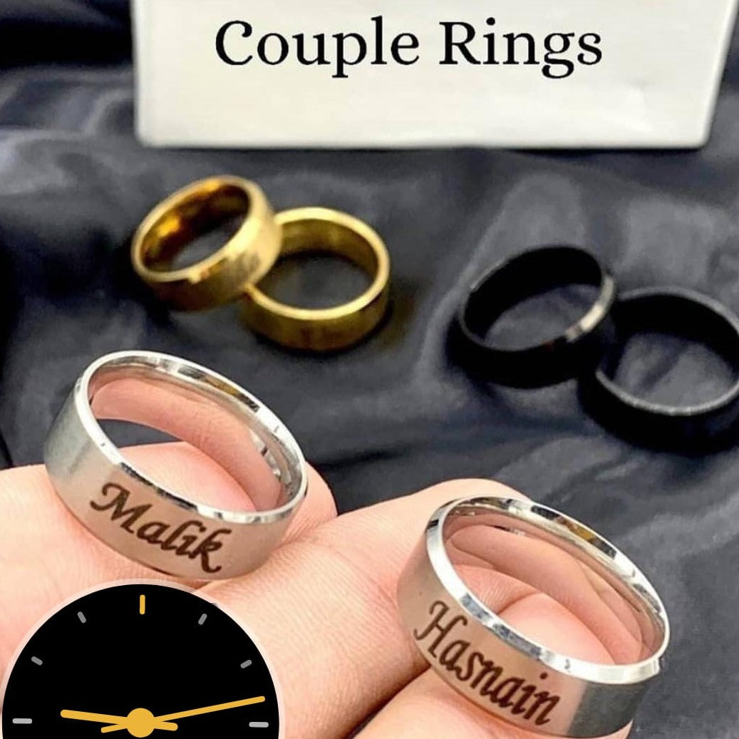 Customized Name Challah Rings