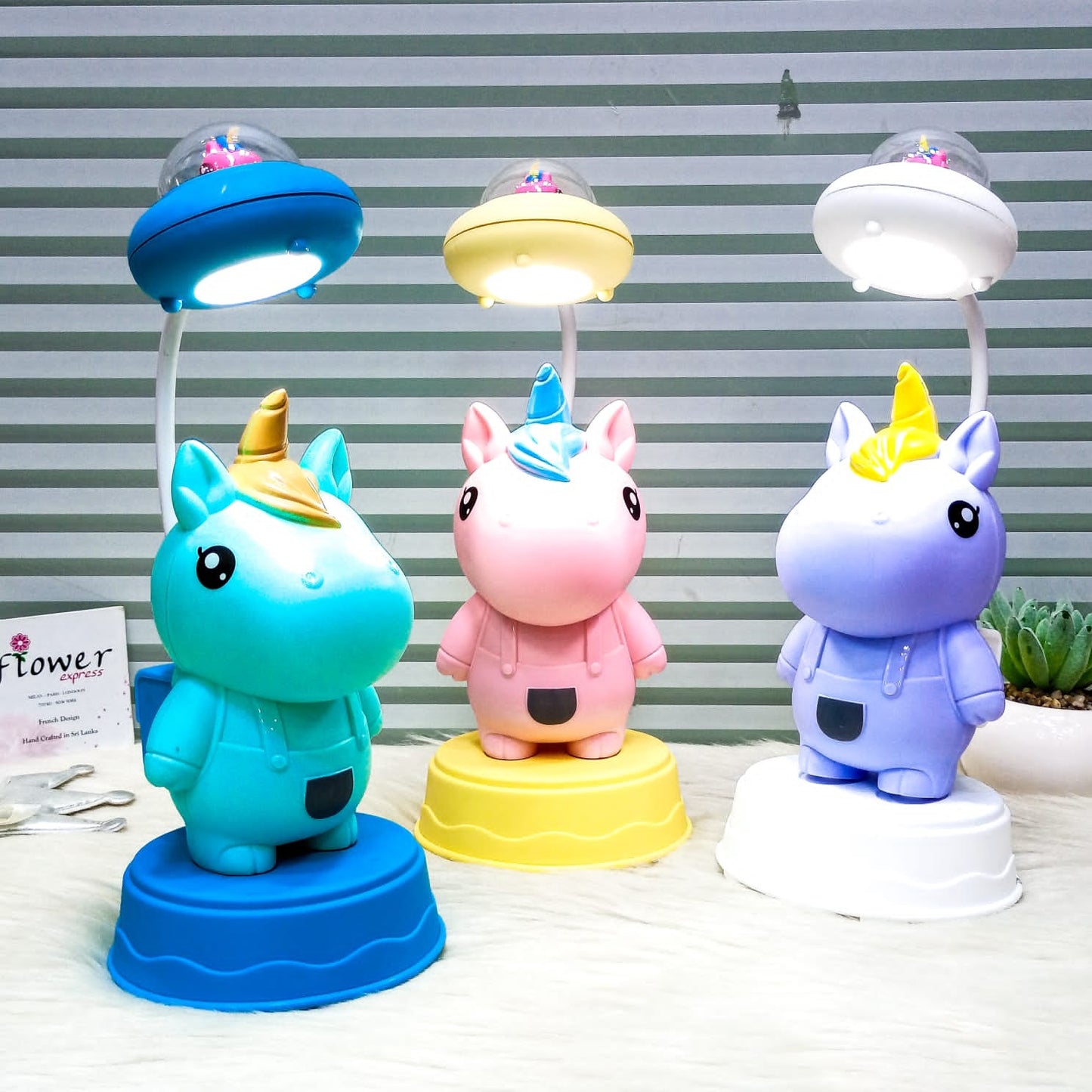 Disney Mickey & Unicorn Table Lamps For Kids