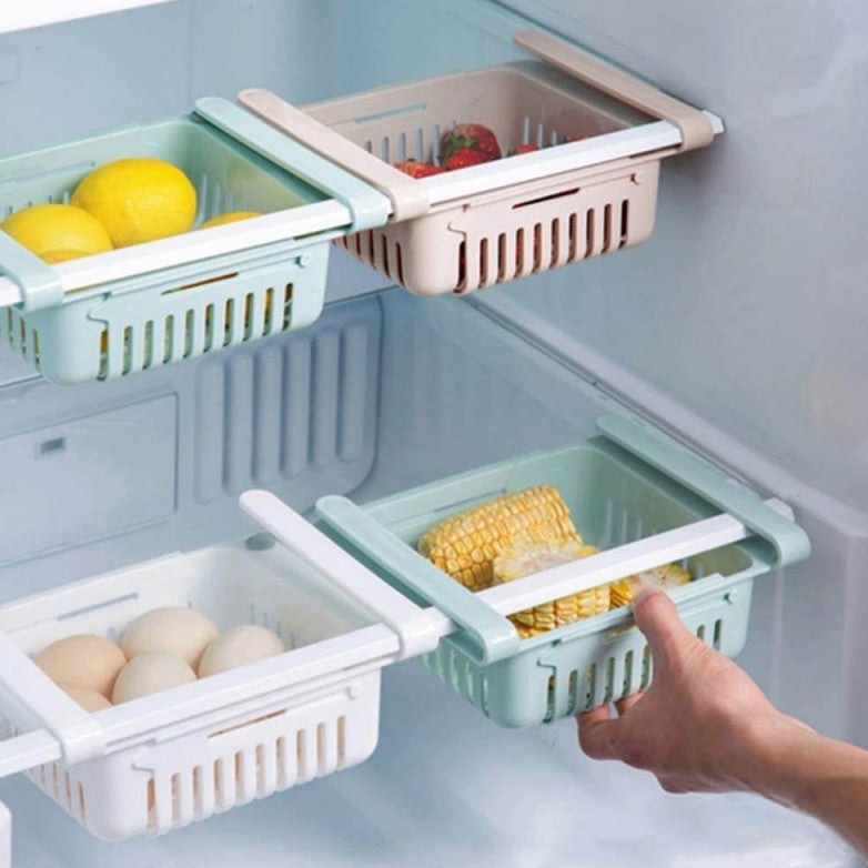 Collapsible Fridge Baskets - Set of 3