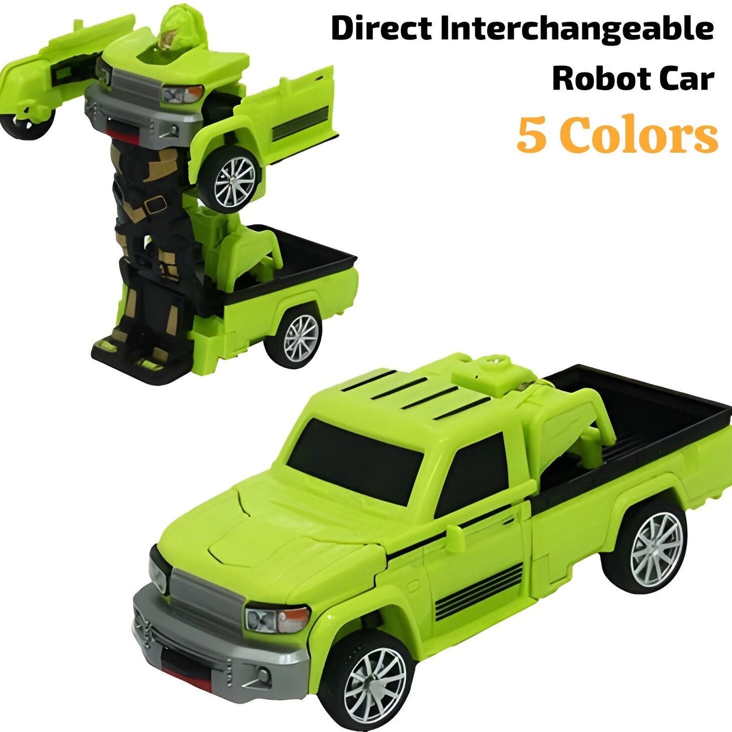 Kids Interchangeable Robot Car