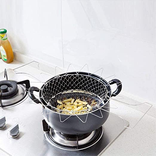 Solid Steel Net Chef Basket