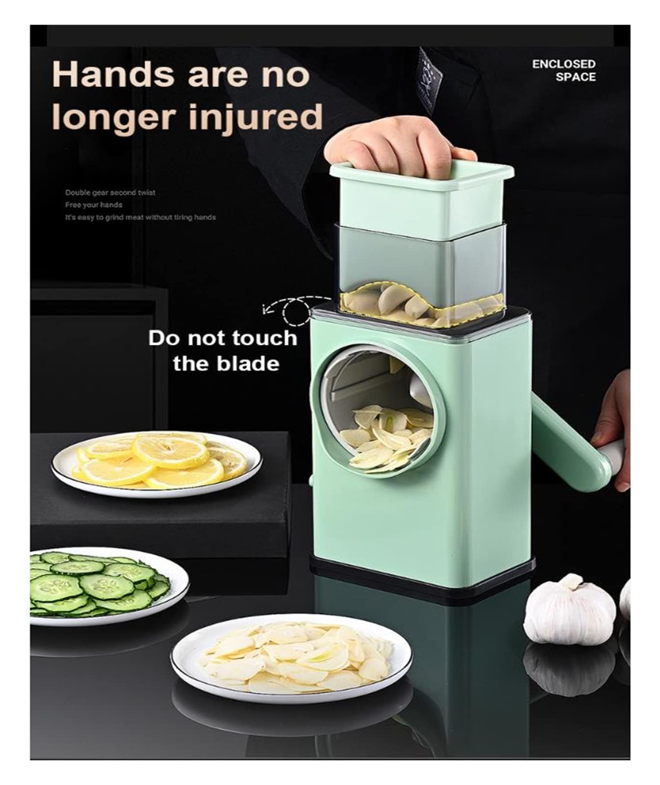 The All-in-One Storm Style Vegetable Table Cutter