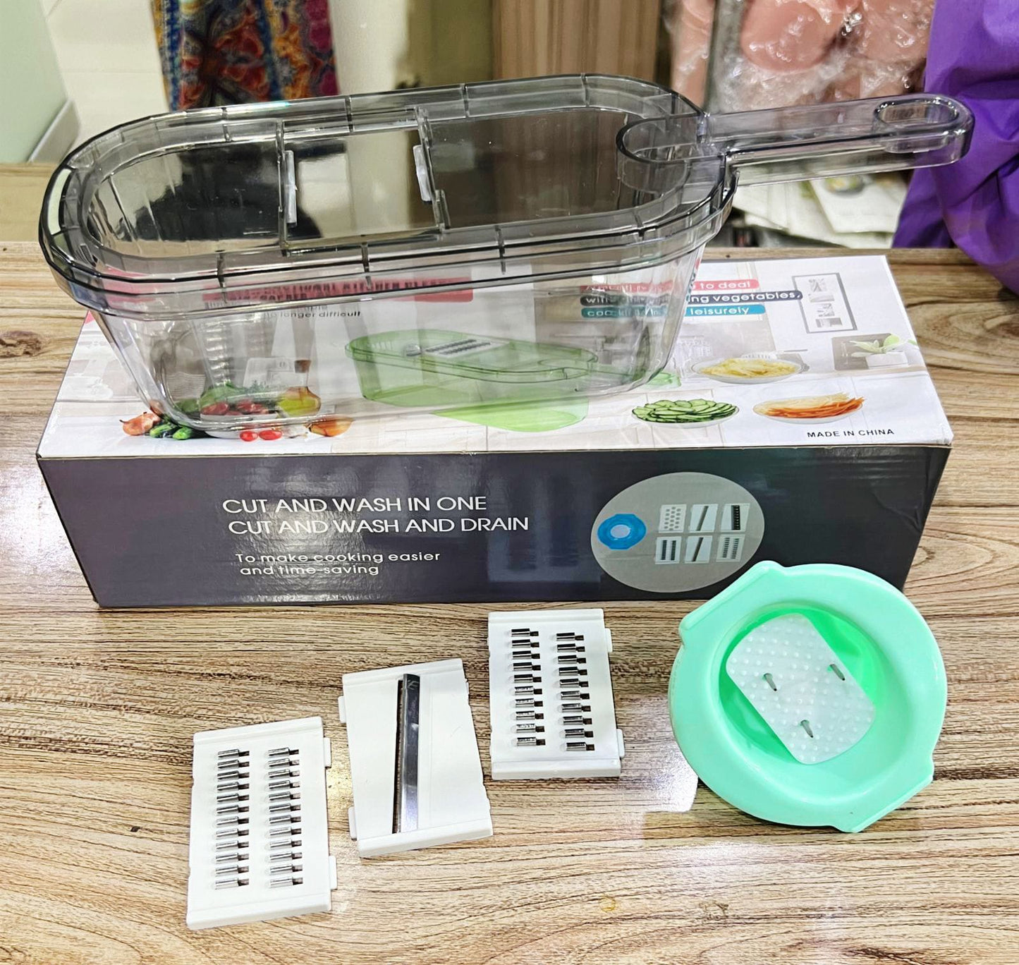 Transparent Vegetable Cutter