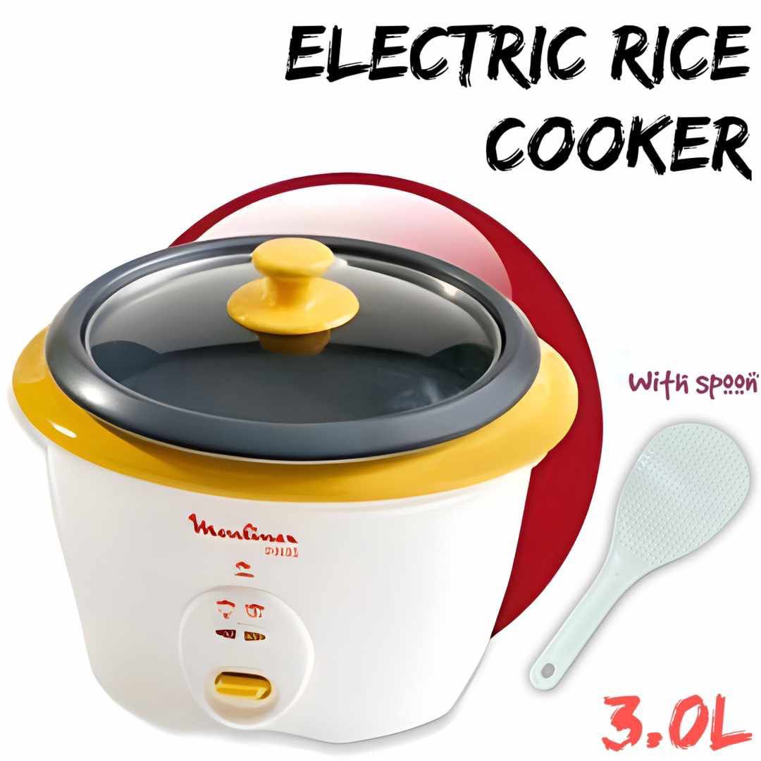 Moulinex Electric Rice Cooker Machine with Spoon
