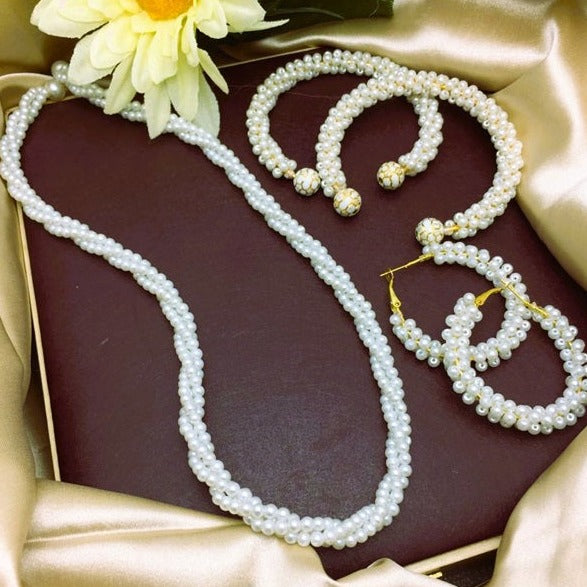 Formal Mala Set - Earrings and Bangles