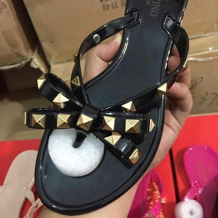 Valentino Jelly Flip Flops