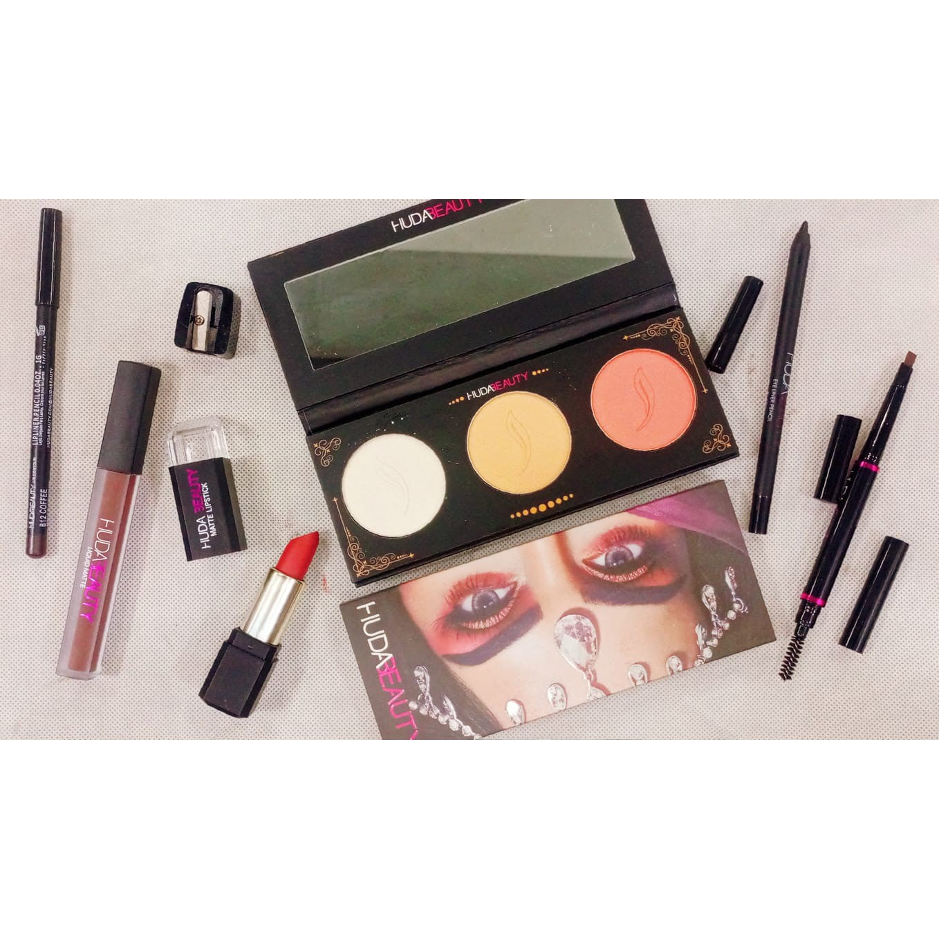 Ultimate Huda Beauty Bundle of 7 Items