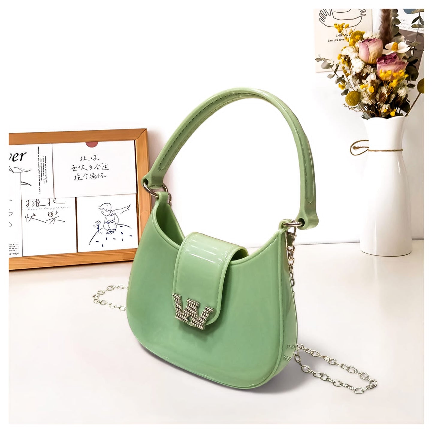 Mini Size Fiber Jelly Fashion Bag