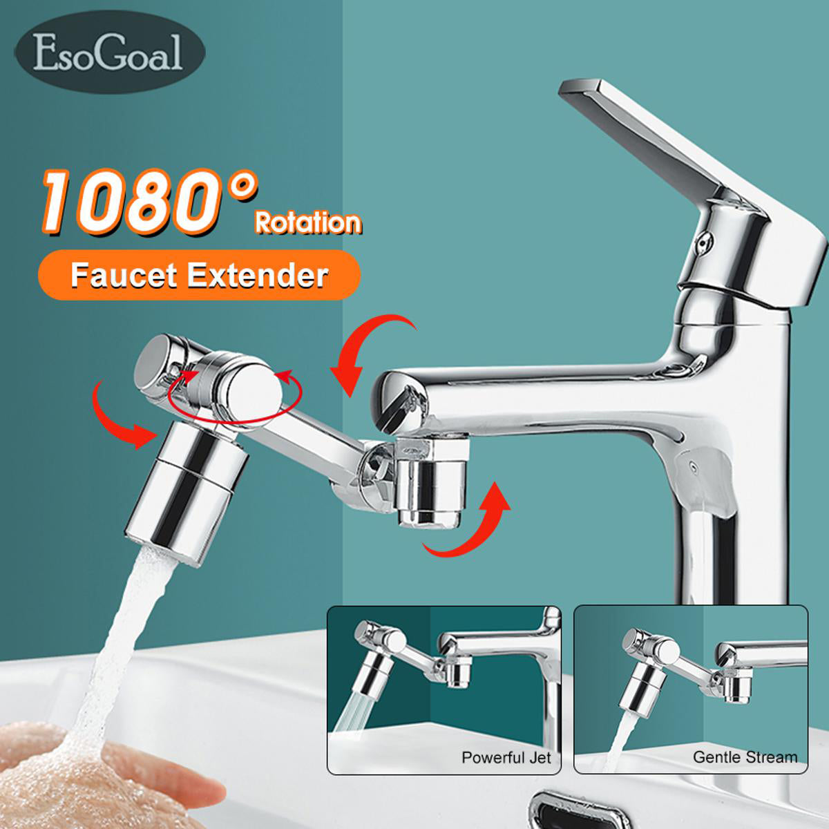 Rotating Faucet Tap