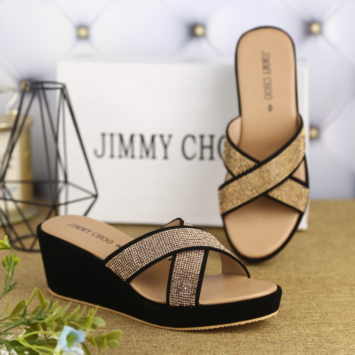 Jimmy Choo Wedge Heels Master Copy