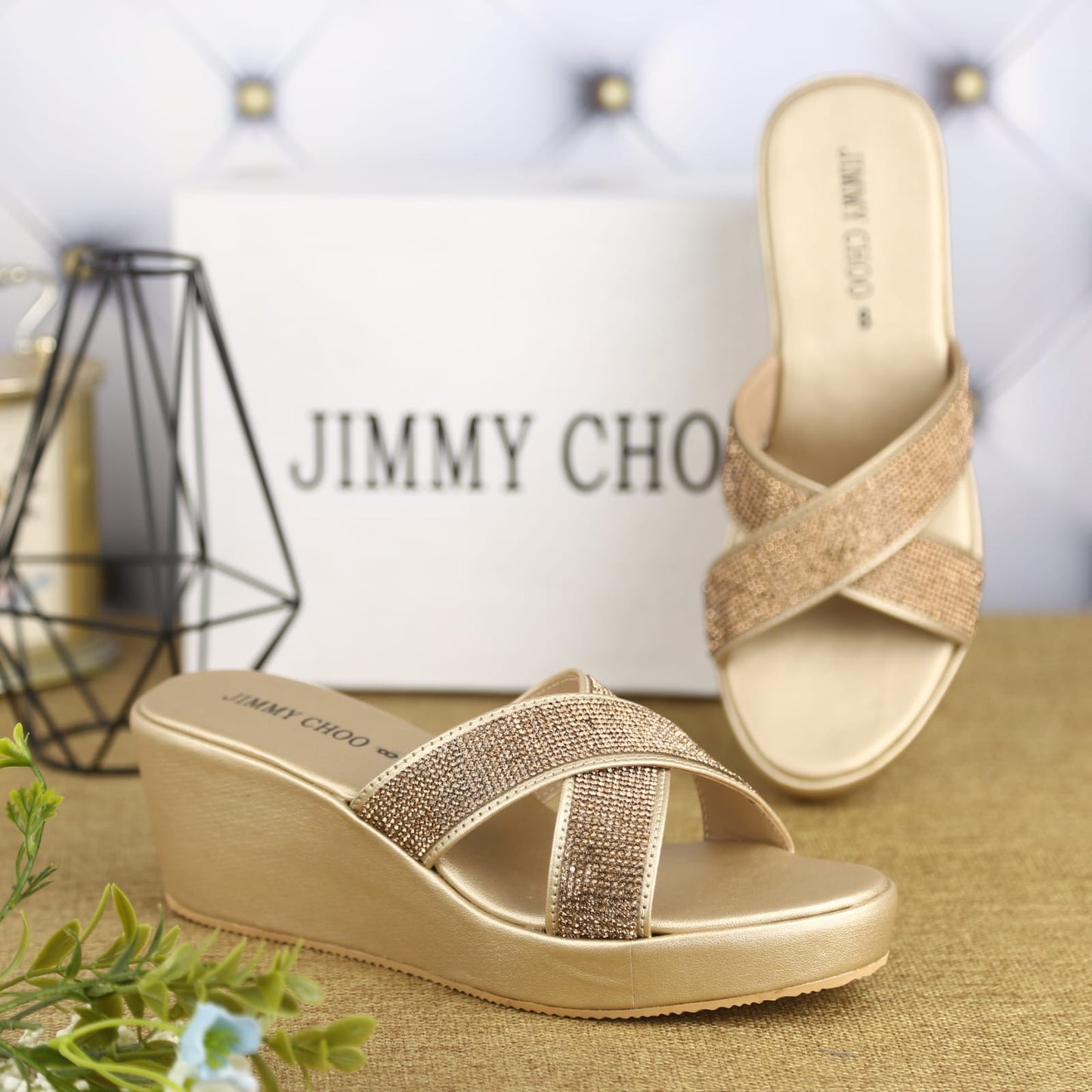Jimmy Choo Wedge Heels Master Copy