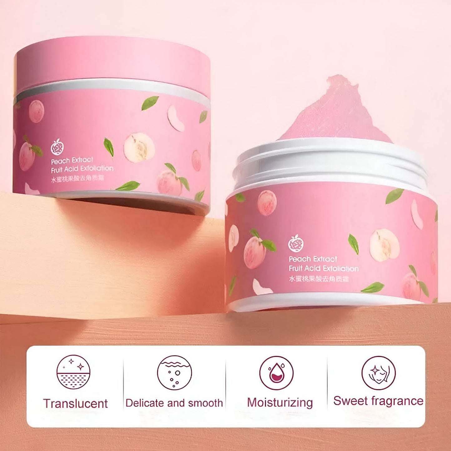 BioAqua Peach Extract Cleansing Gel