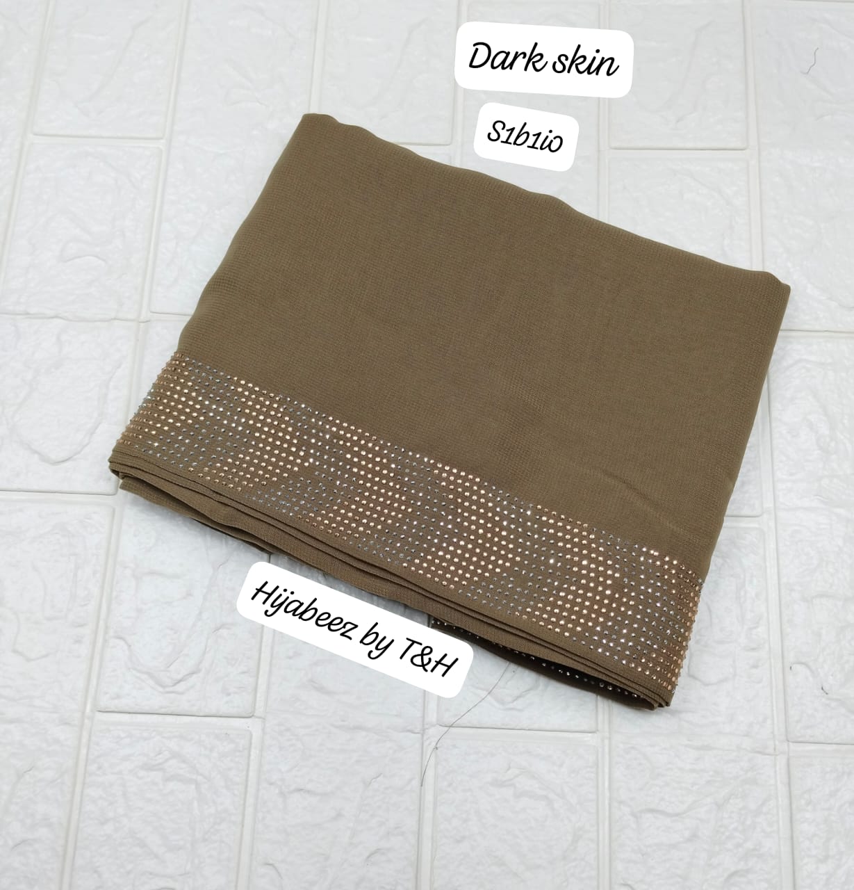 Irani Metallic Stone Ladies Chaddar