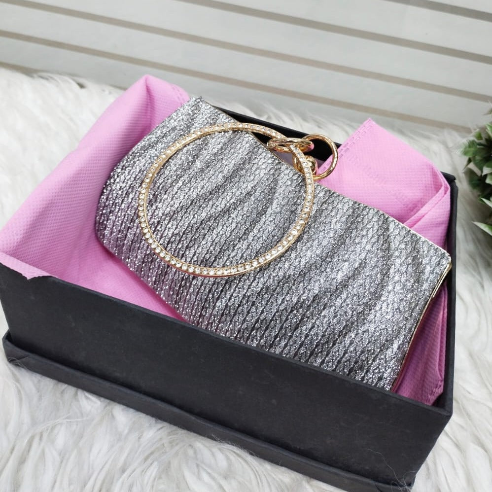 Formal Shimmery Clutch