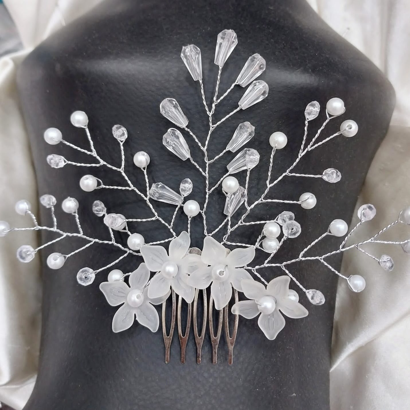 Pearl Hair Brooch