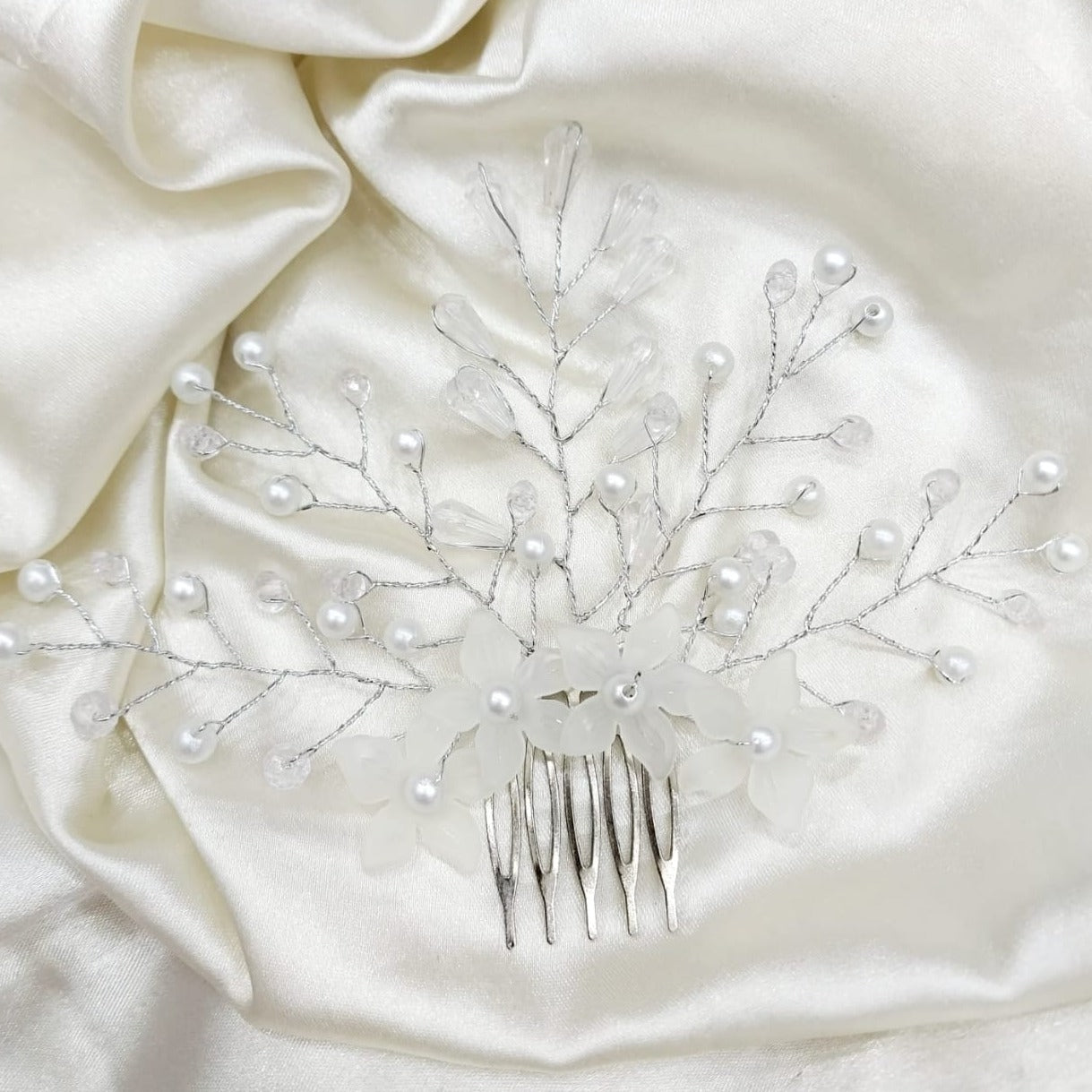 Pearl Hair Brooch