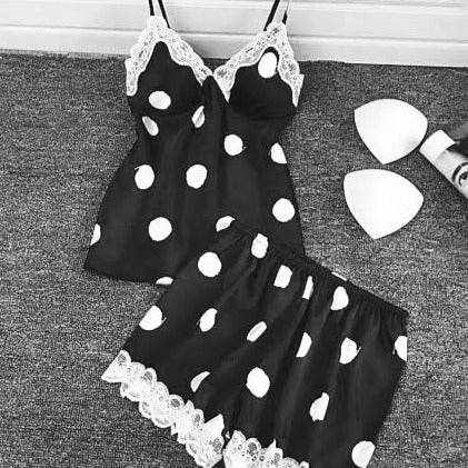 Polka Dots Nightwear Set