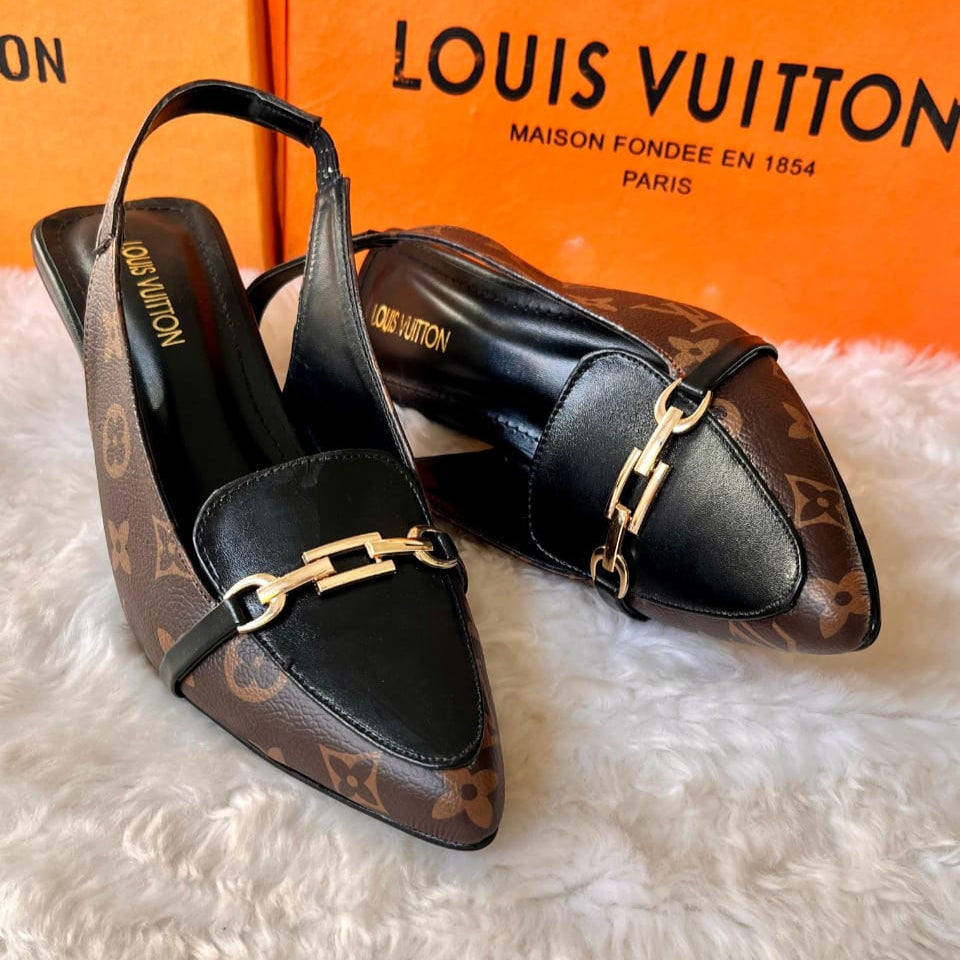 LV Inspired Court Shoes