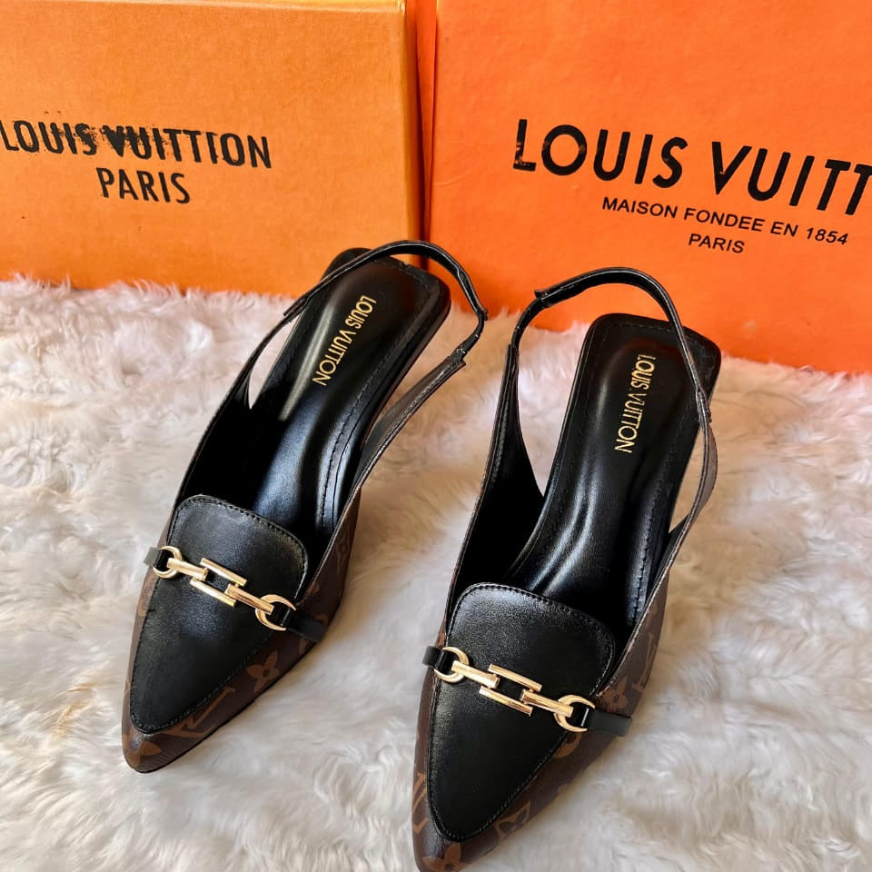 LV Inspired Court Shoes
