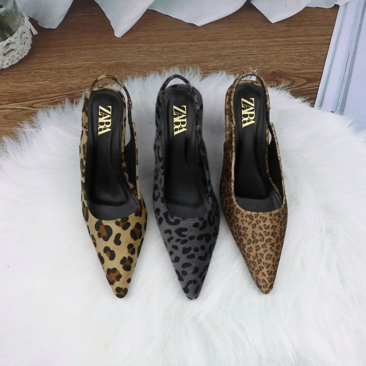 Zara Cheetah Court Shoes