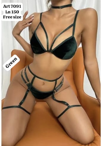 Bikini Garter Set - 3 Pcs