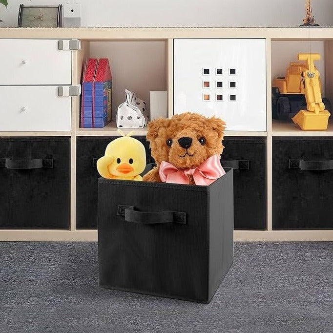 Woven Storage Foldable Stuff Organizer Box