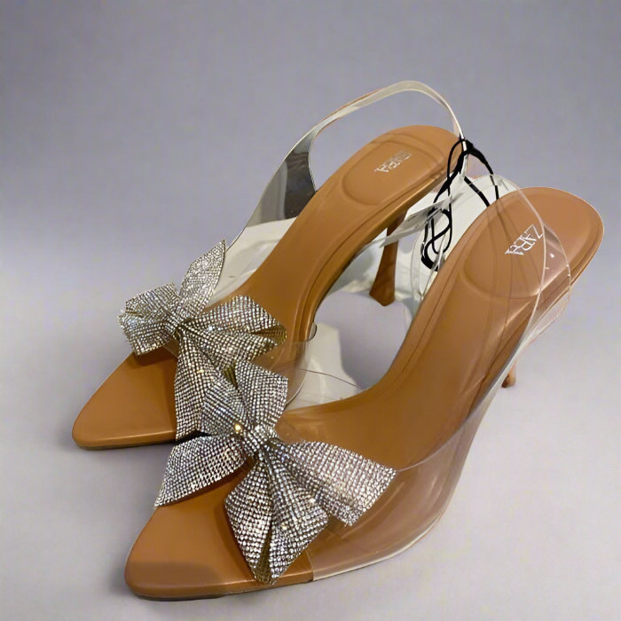 Zara Bow Bling Heels