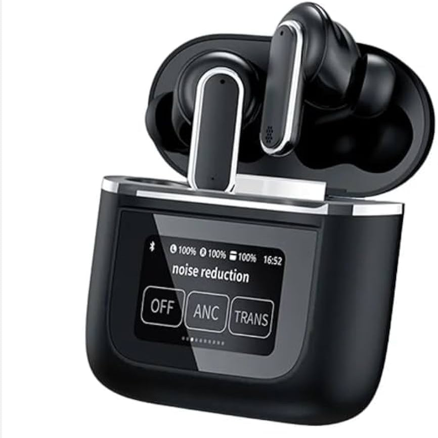 LCD EarBuds with Noise Cancellation