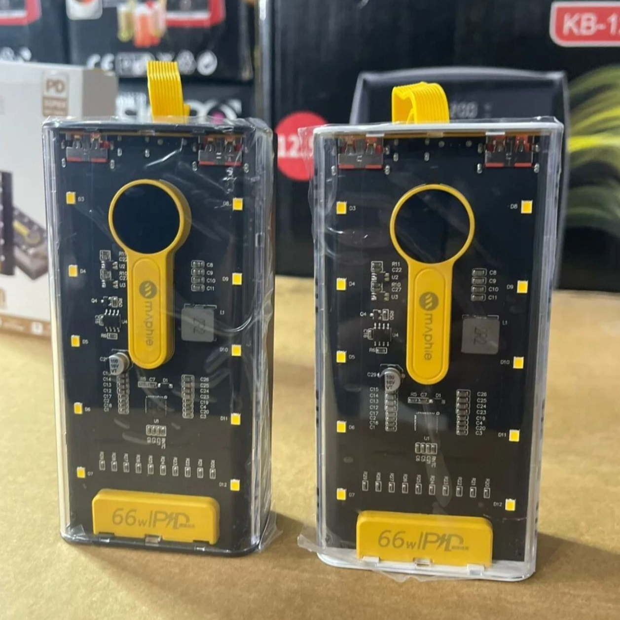 Transparent 20000mAh Fast Charging PowerBank
