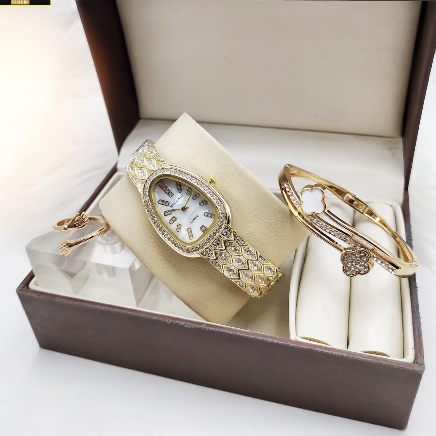 BVLGARI GIRLS FANCY STONE WATCH
