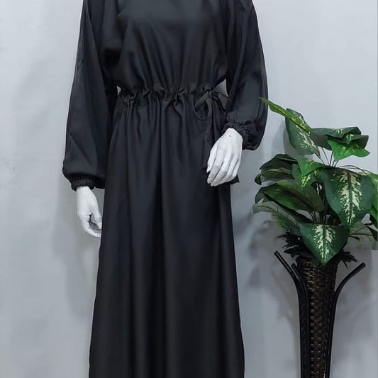 Korean Style Inner Belt Abaya