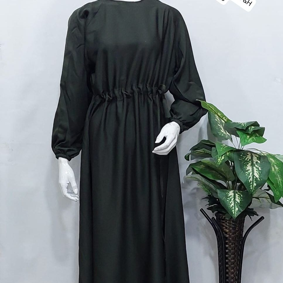 Korean Style Inner Belt Abaya