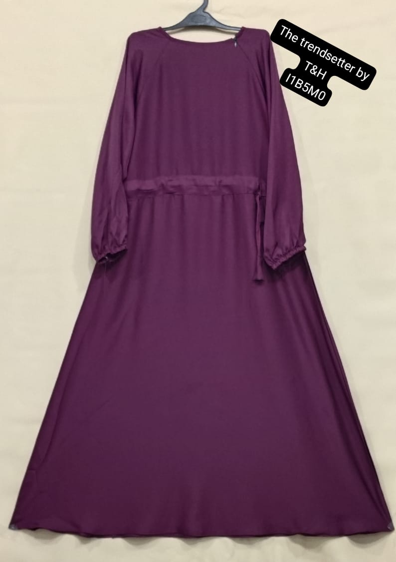 Korean Style Inner Belt Abaya
