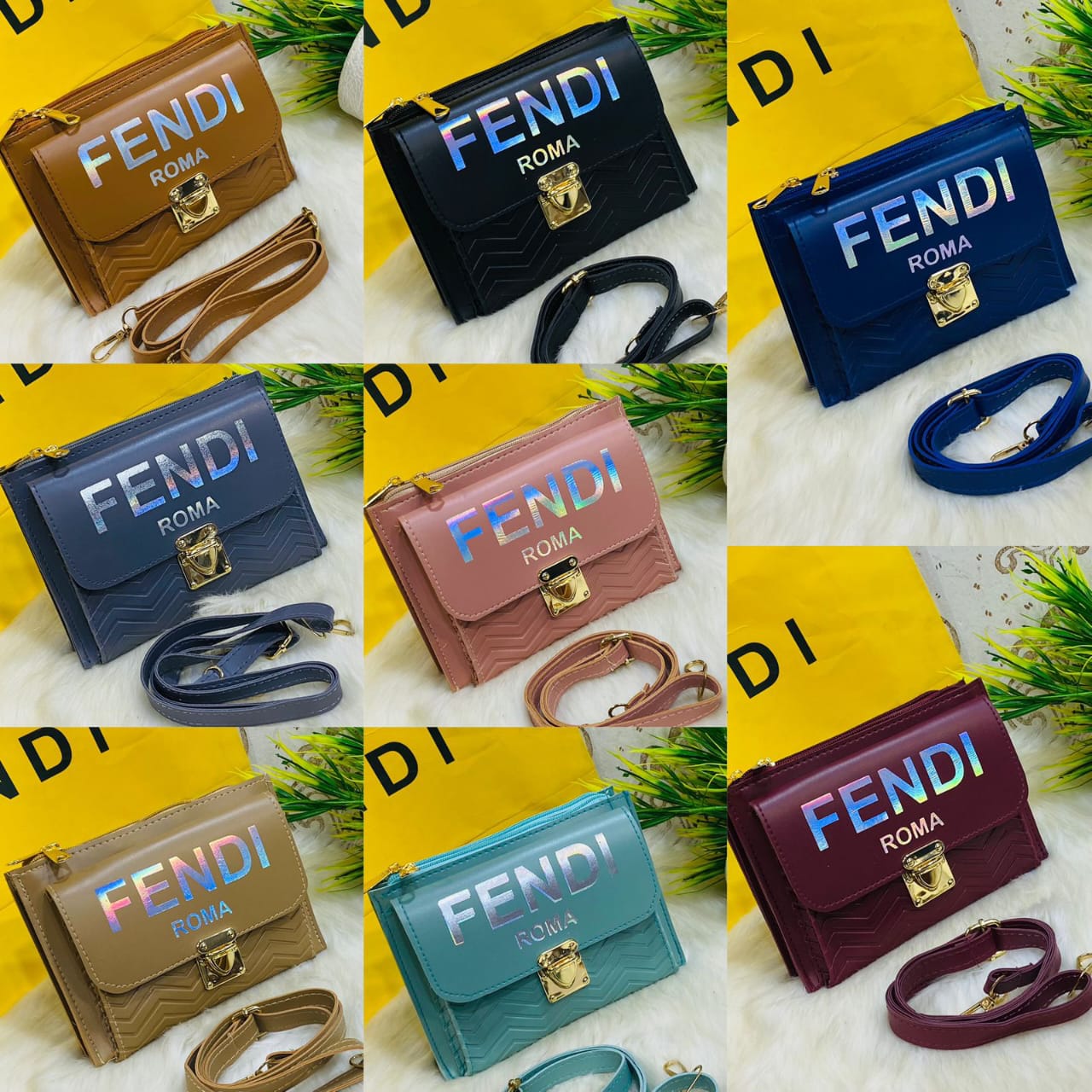 FENDI ROMA Crossbody Bags