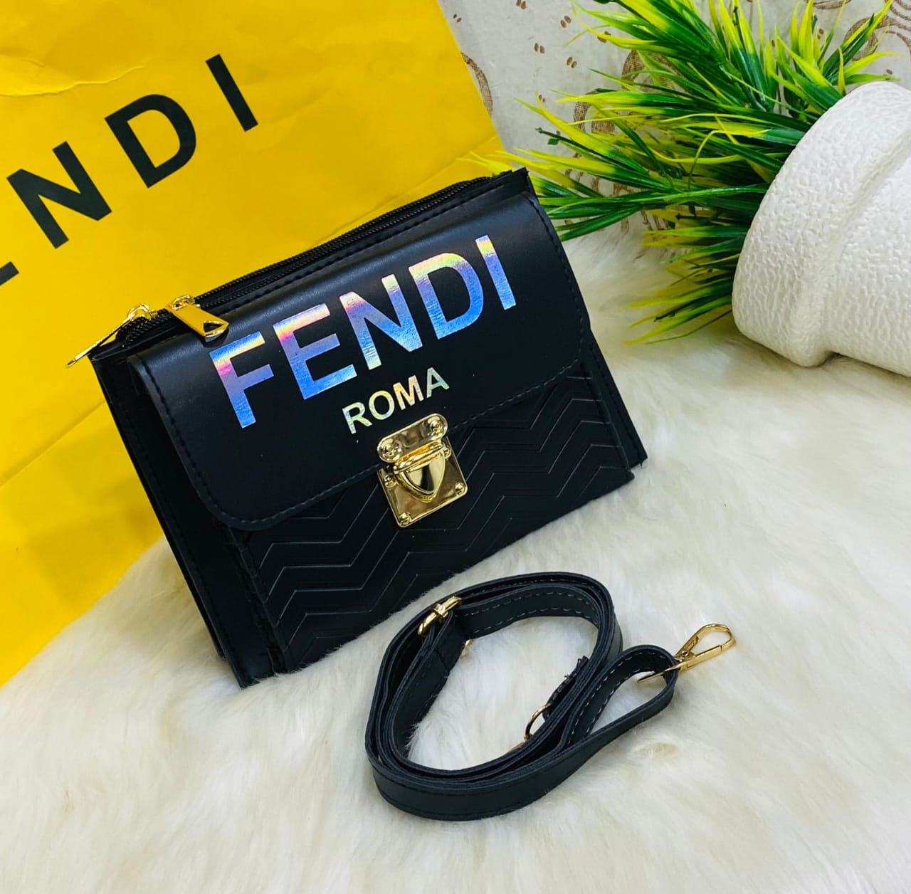 FENDI ROMA Crossbody Bags