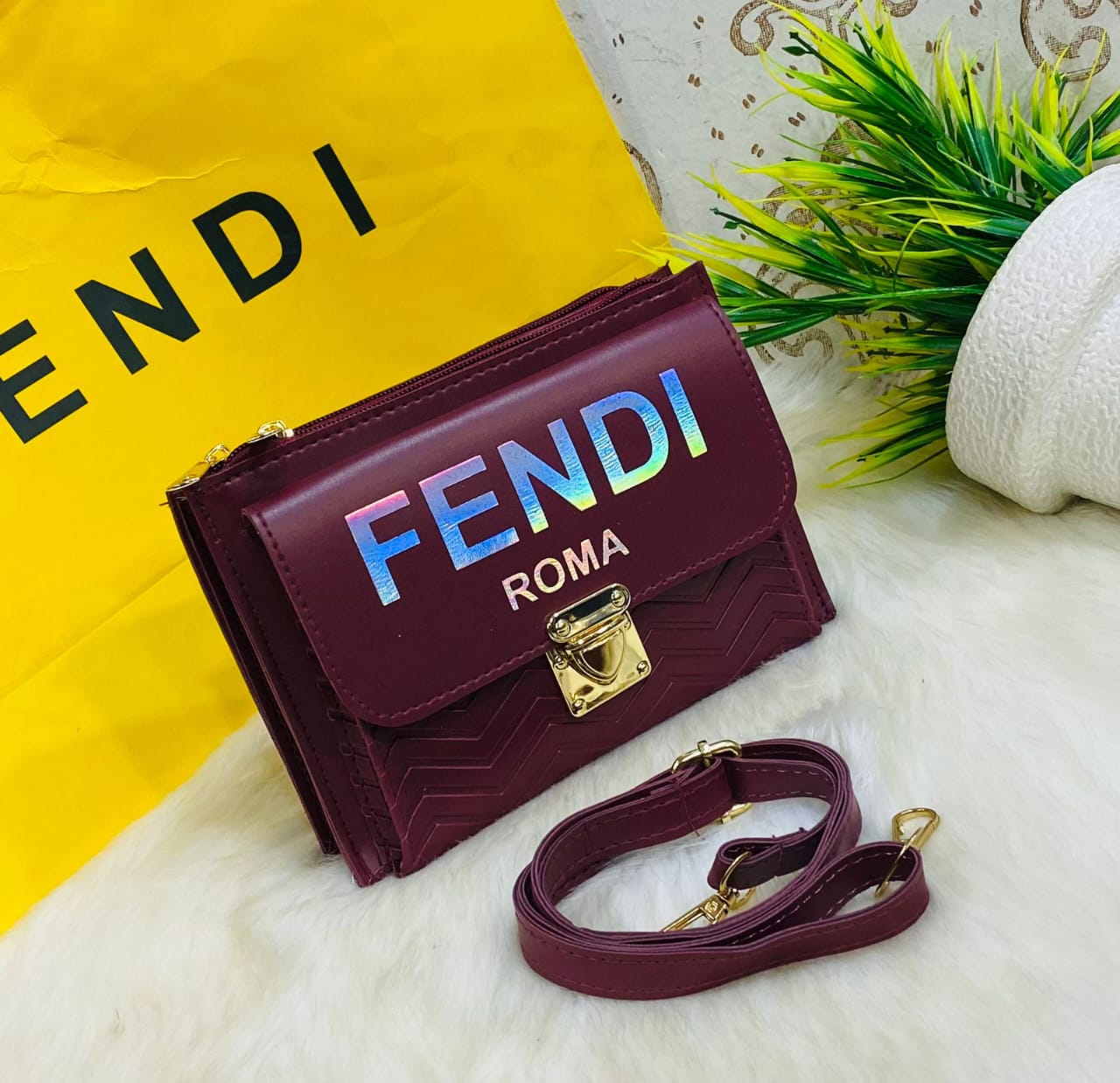 FENDI ROMA Crossbody Bags