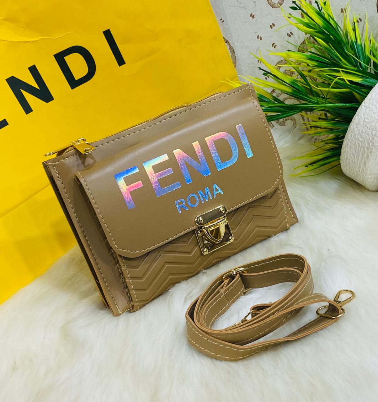 FENDI ROMA Crossbody Bags