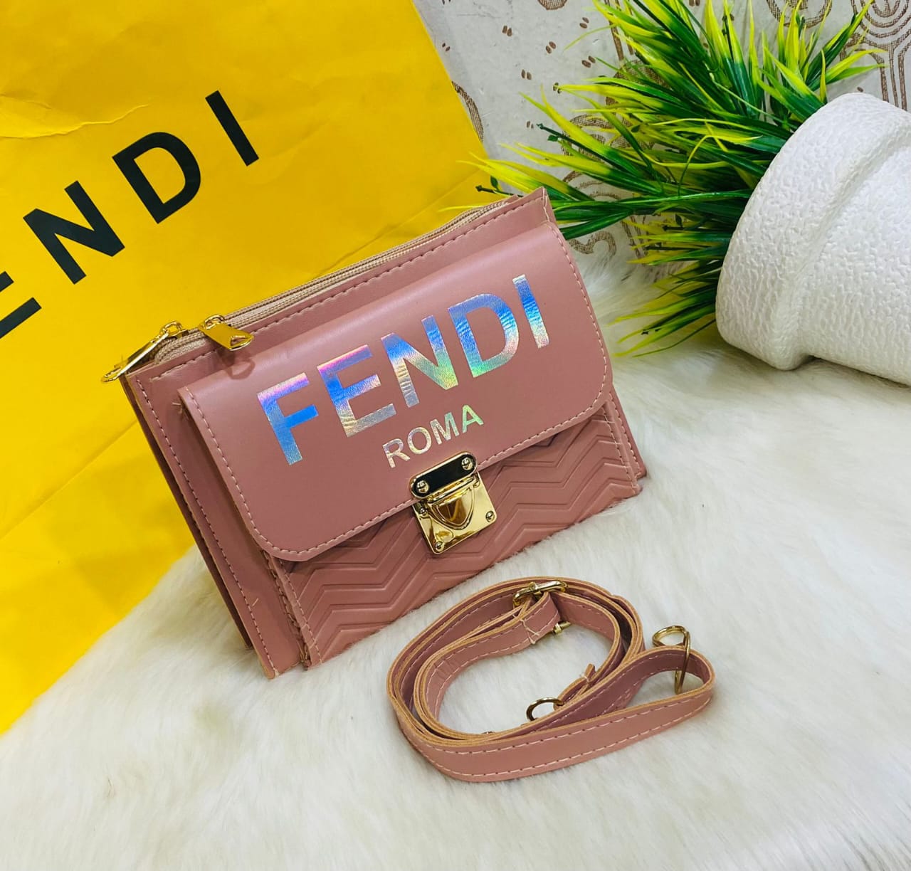 FENDI ROMA Crossbody Bags