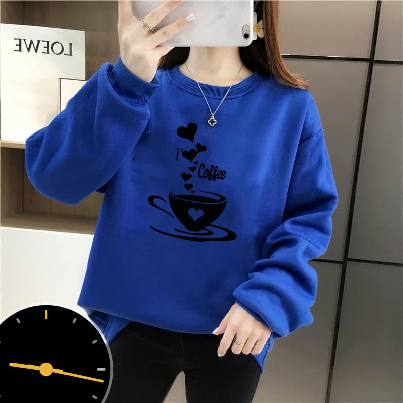 Winter Royal Blue Sweatshirt