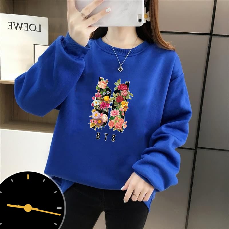 Winter Royal Blue Sweatshirt