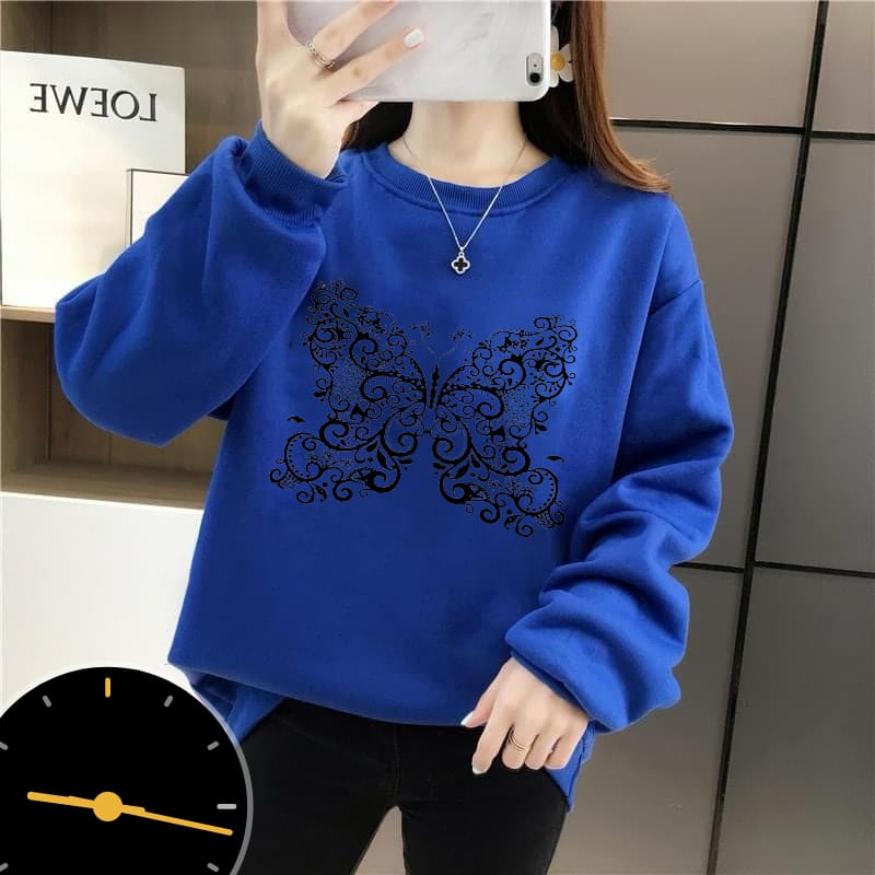 Winter Royal Blue Sweatshirt