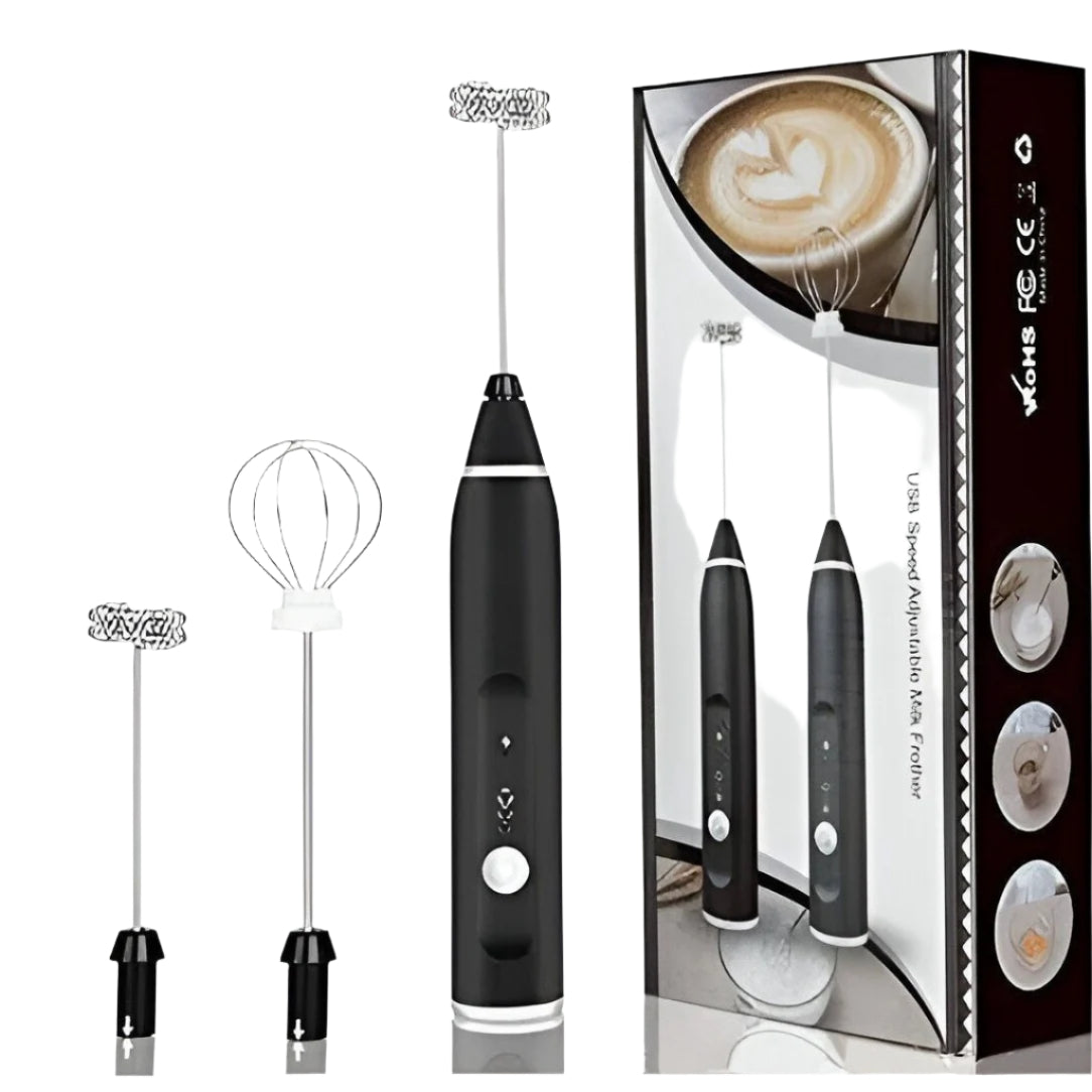 Rechargeable Egg and Coffee Beater - 2in1