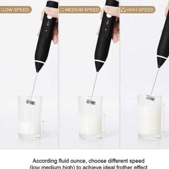 Rechargeable Egg and Coffee Beater - 2in1